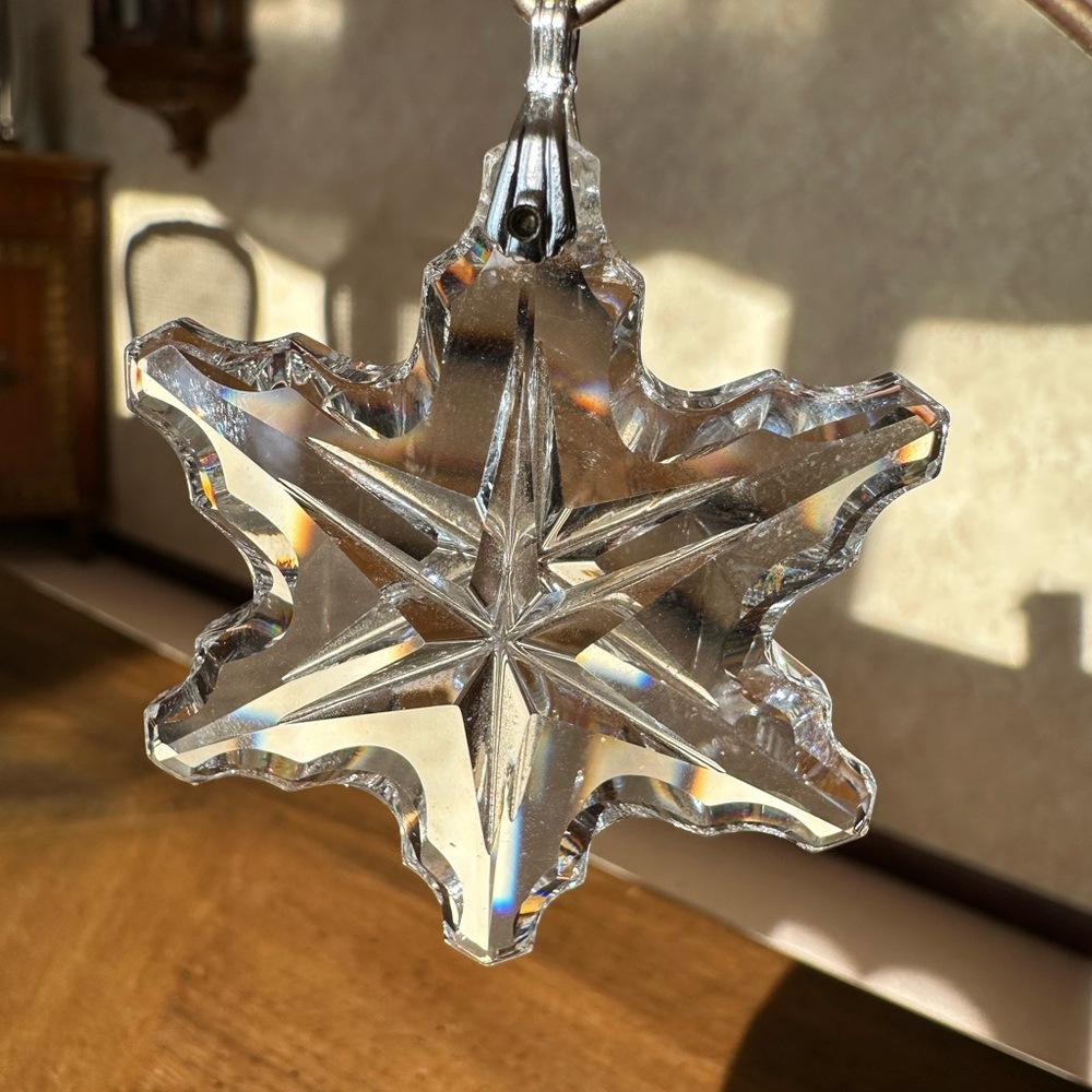 Swarovski Crystal Snowflake Ornament